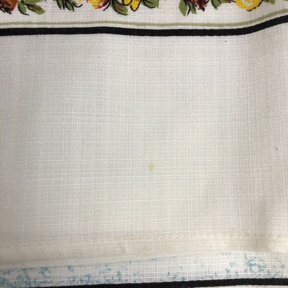 Vtg Australia Wall Hanging Linen Table Cloth Map Large 54" x 51" Kangaroo Floral - Picture 11 of 12